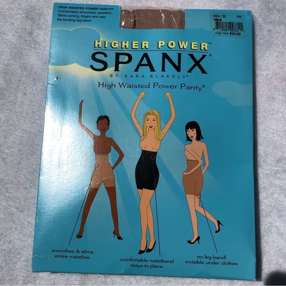 SPANX Intimates & Sleepwear Spanx High Waisted Power Panty Size E Or Xxl Color Bare Nip